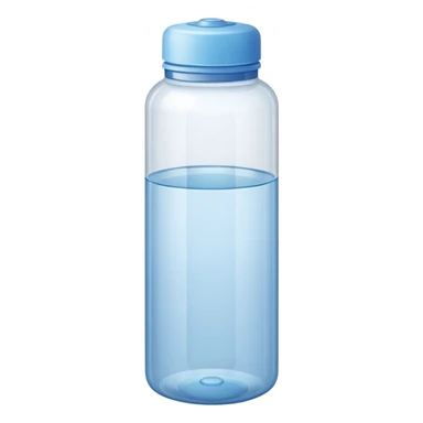 plastic water bottle sticker