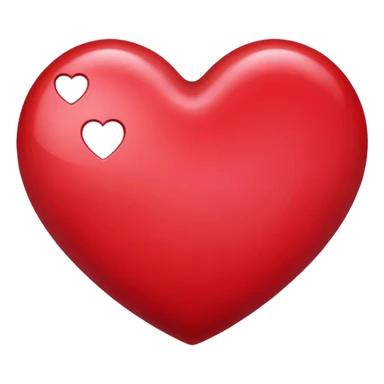 Heart with a j sticker