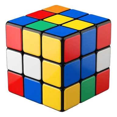 Кубик рубика sticker