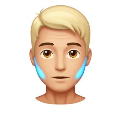 A man with aura sticker