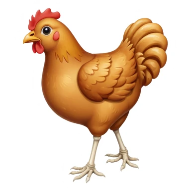 cute chickenleg sticker