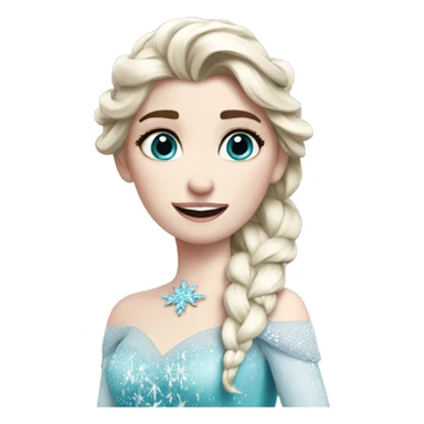 elsa ill sticker