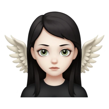 Meio anjo meio demonio sticker