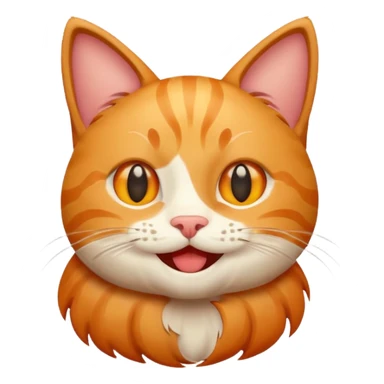 Emoji cat sticker