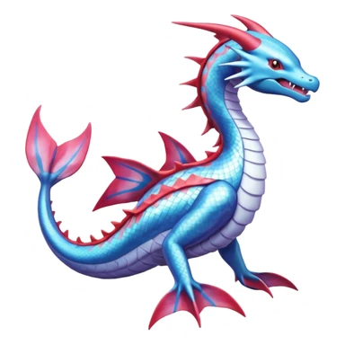 Gyarados-Milotic-Salamence-Suicune-Kyogre-fusion, full body sticker