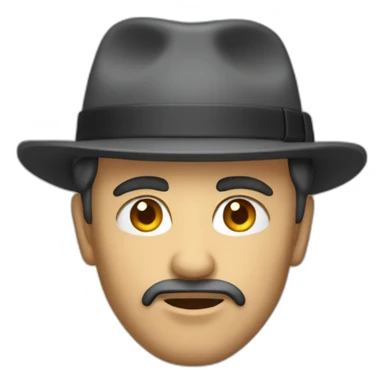 un homme deprimé sticker