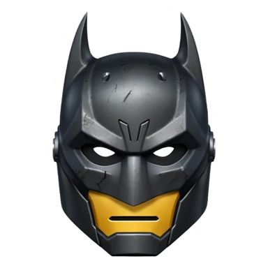 Dark Knight helmet sticker