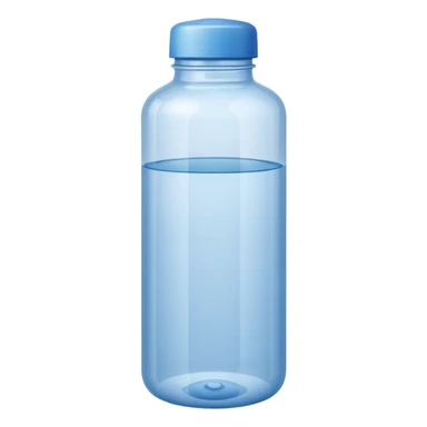 plastic water bottle sticker