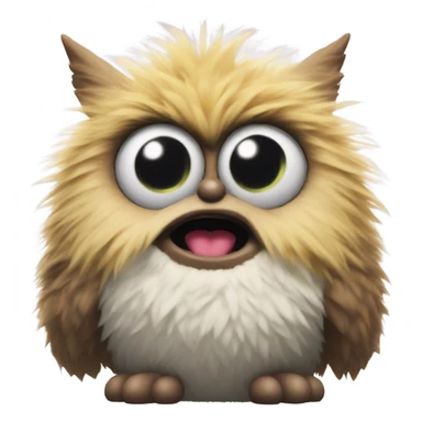Furby toy with hostile intent sticker