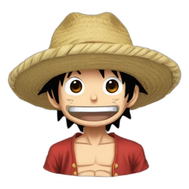 Luffy guer 5 sticker