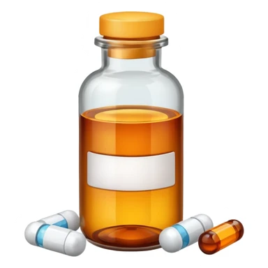 MEDICINE BOTTLE sticker