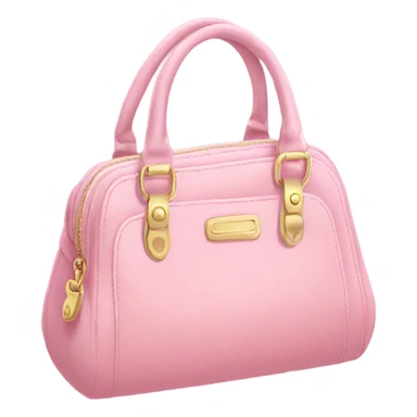 A baby pink purse sticker