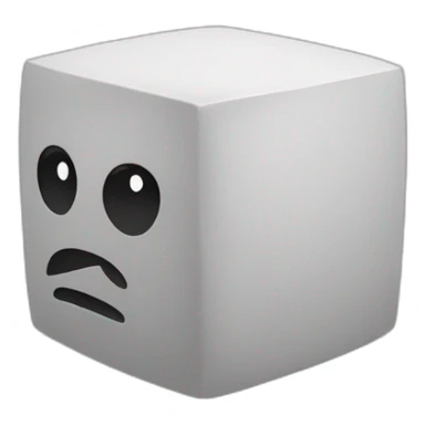 cubo delineado boronoy sticker