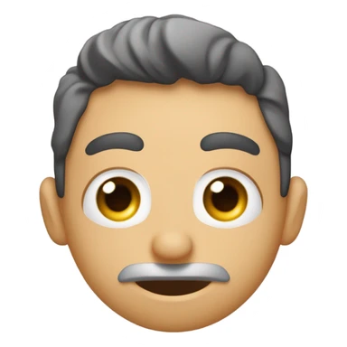 Me podrías hacer una carita de asco pero asustada  sticker