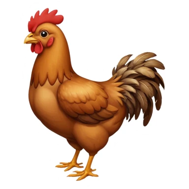 chicken eat sticker