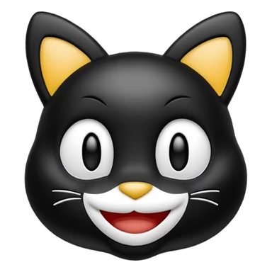 Felix the cat emoji sticker