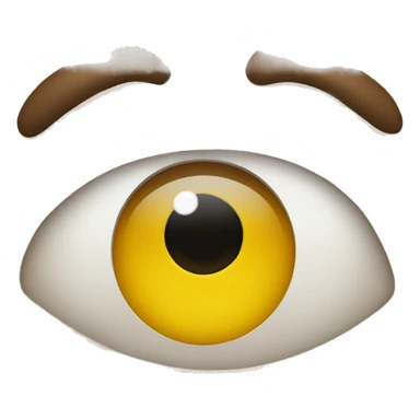 eye squinting person sticker