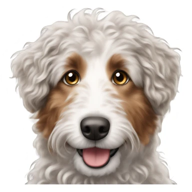 Aussie doodle sticker