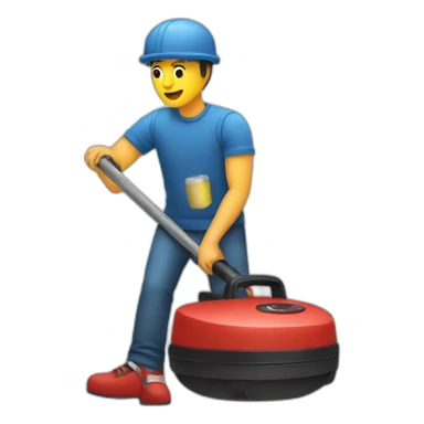 Jon Fishman playing the vacuum  sticker