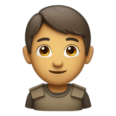 happy pensive sticker