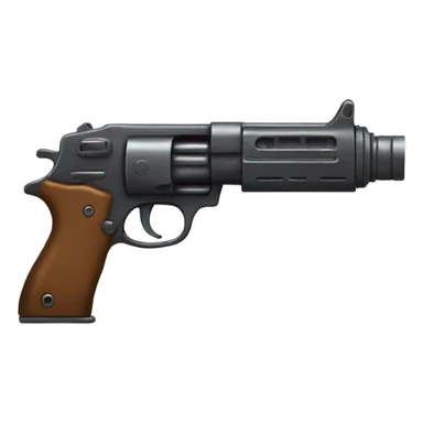 Big gun with feet sticker