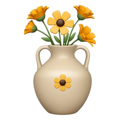 Vaso cor neutra sticker