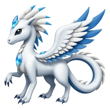 Meloetta-Reshiram-Pokémon-Fakémon-fusion-hybrid-creature sticker