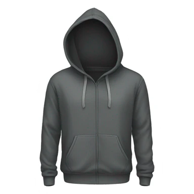 dark grey hoodie product, clothes, isolated sticker