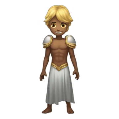 ángel con demonio sticker