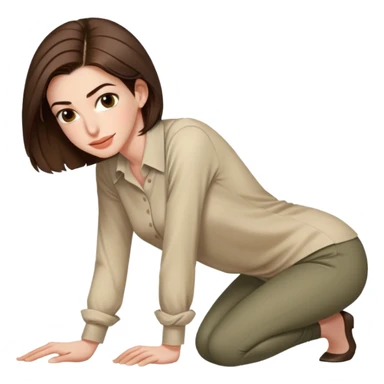 anne hatway bend over no skirt sfw sticker