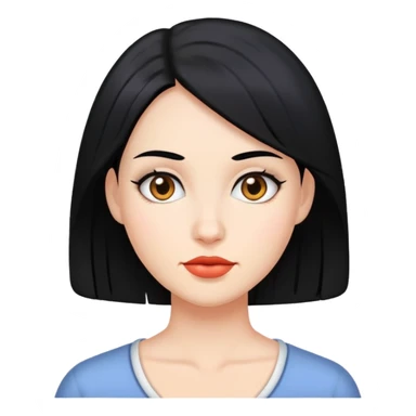 embarazo pelo negro sticker