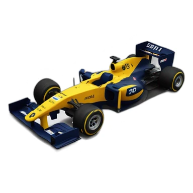 Renault r25 F1 car sticker