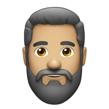 Stalker beard sticker