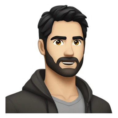 Derek hale  sticker