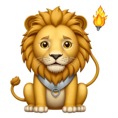 protestor lion sticker