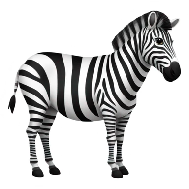 Anti zebras sticker