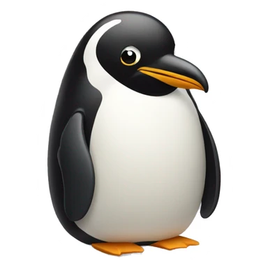 sad penguins sticker
