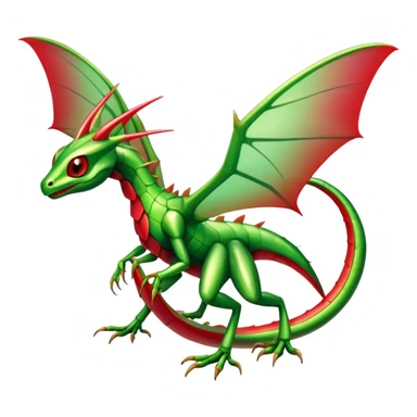 Shiny Exotic Flygon-Scyther-Hybrid-Creature sticker