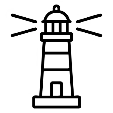 lighthouse sticker