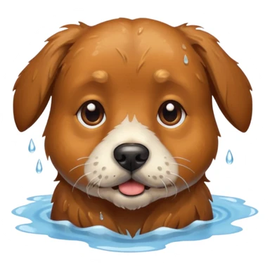 water dog sticker