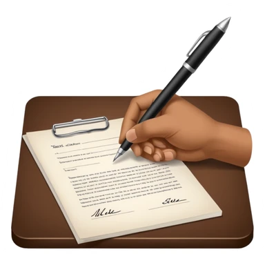 sign contract sticker