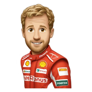 Vettel sticker