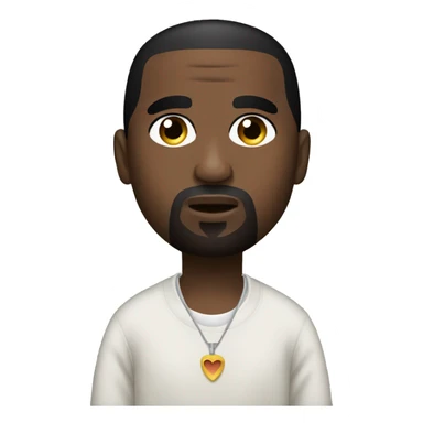 Kanye West as a lesbian sticker