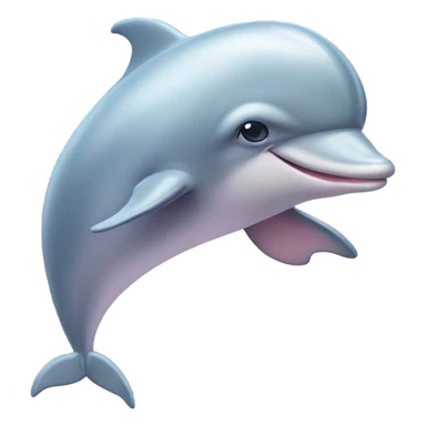 Pastel-pink-colors-dolphin sticker