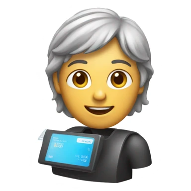 Contactless icon sticker