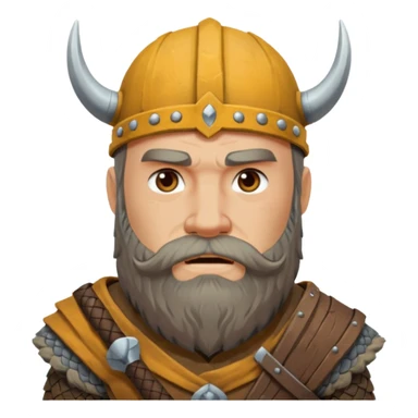 bearded Vikings with out crown sticker
