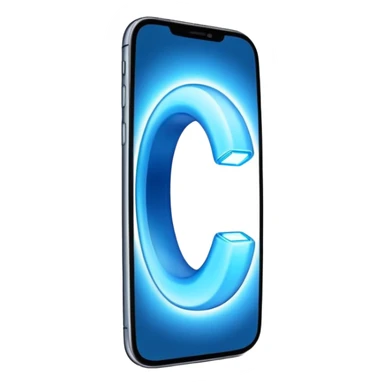 a phone screen mobius sticker