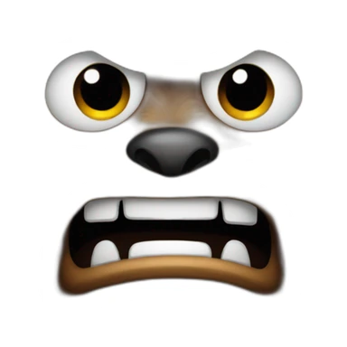 Angry chewbacca sticker