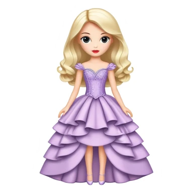 Dream girl couture by fashion doll sticker