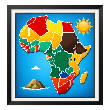 Africa sticker
